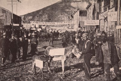 Front Street, Dawson, ca. 1898 door American Photographer